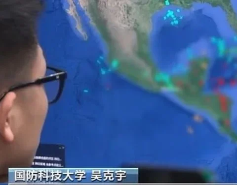 Simulación de guerra en el área del golfo de México