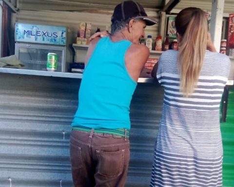 Christmas behind the glass