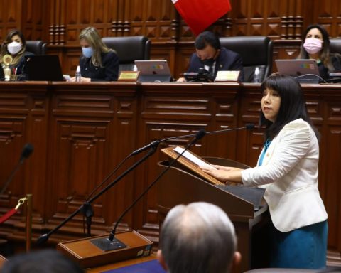 Congress did not debate the disqualification of Mirtha Vásquez