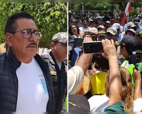 Congressman Jorge Marticorena and Vice Minister of Housing were removed from the event in Ica after boos