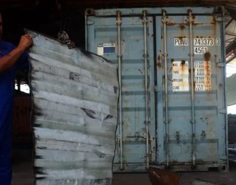 Construcción de una vivienda en un contenedor metálico