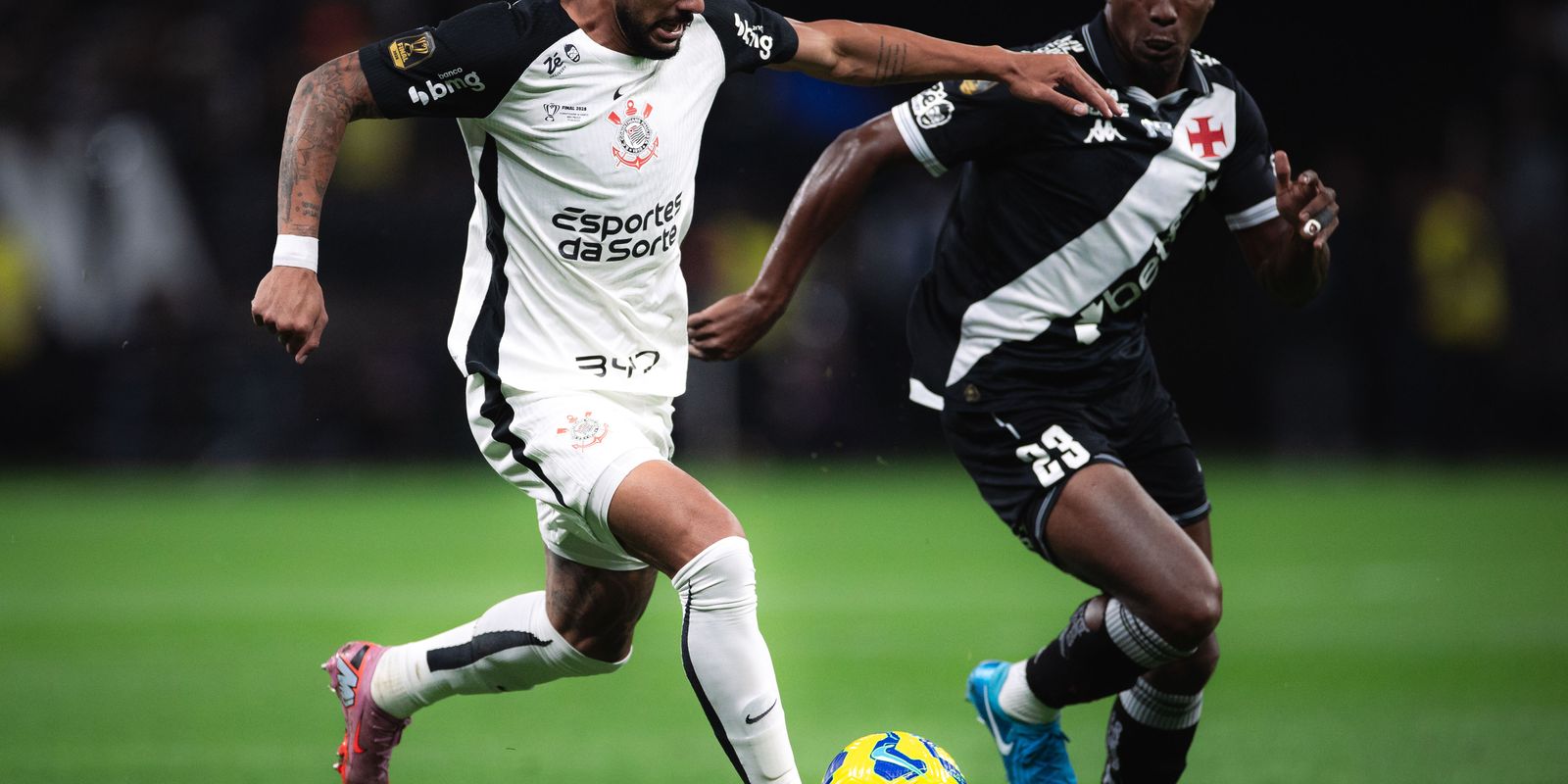 Copa do Brasil: Corinthians and Vasco start the final with a goalless draw