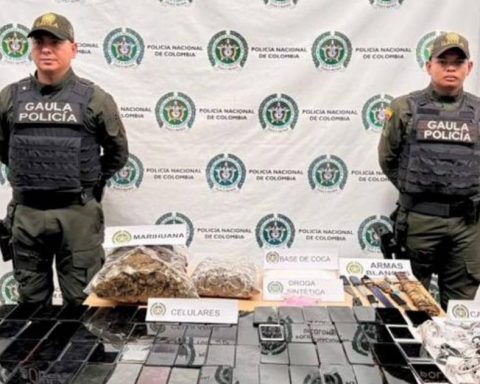 “Criminal call center” dismantled in El Pedregal prison: 85 cell phones and drugs seized