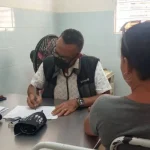 Una paciente en un centro de salud de Cabaiguán, Sancti Spíritus