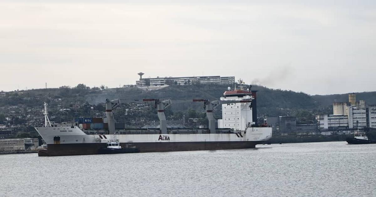 Cuba receives a ship from Alba with materials to repair damage from Hurricane Melissa