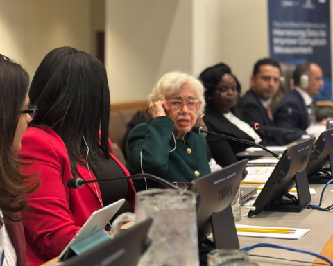 DR presents statistical advances and challenges to combat corruption at the UN