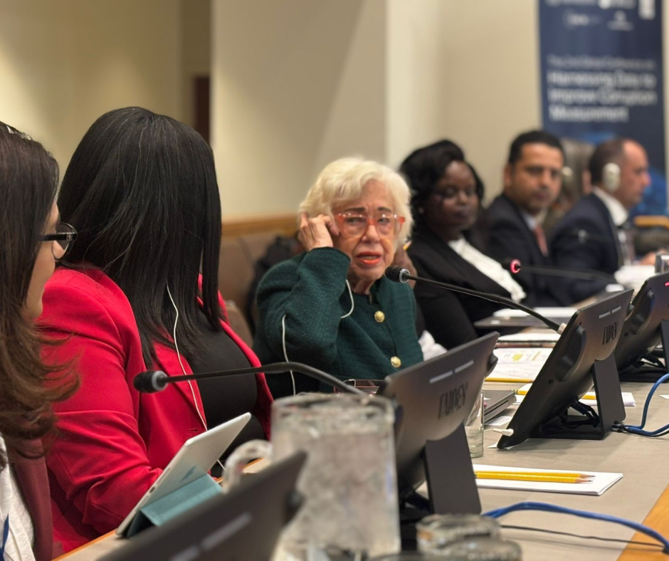 DR presents statistical advances and challenges to combat corruption at the UN