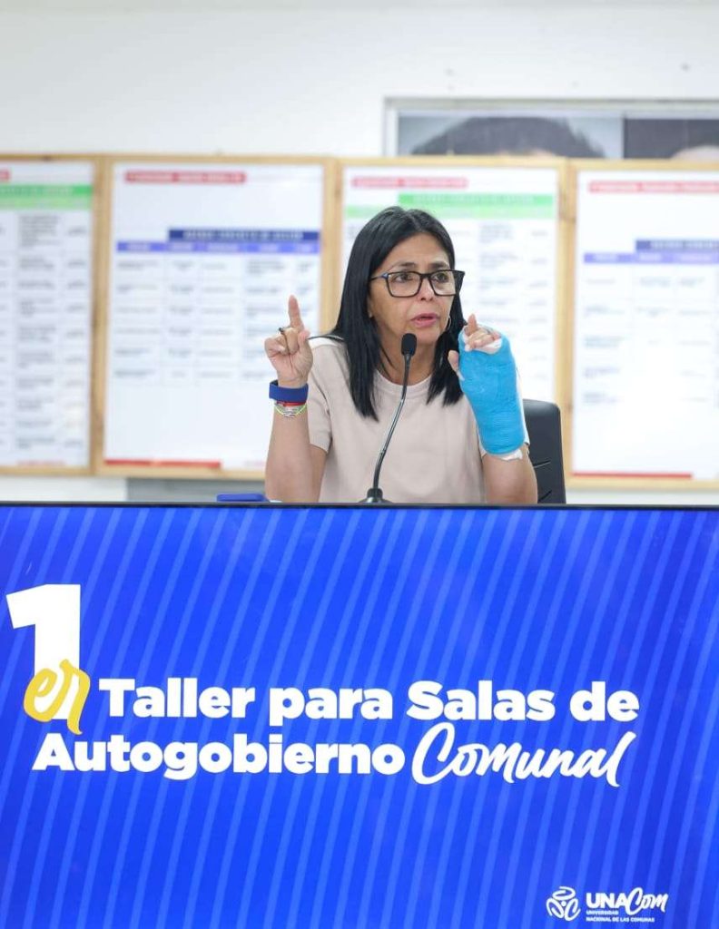 Delcy Rodríguez: Venezuela's resources are at the service of the people