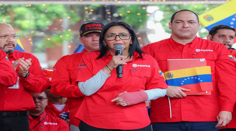 Delcy Rodríguez to the US: If they want oil and gas from Venezuela, they have to pay for it