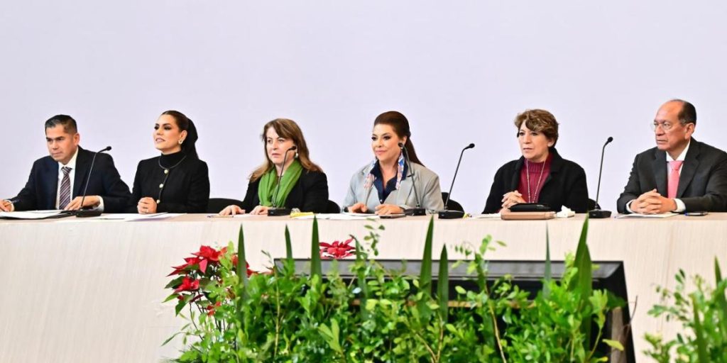 Delfina Gómez reduces vehicle theft by 38% and extortion by 36% in EdoMéx; presents positive results at Interstate Meeting