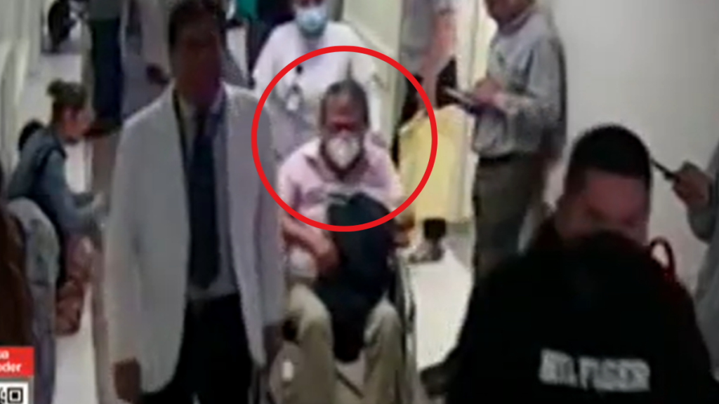 Did he know they were after him? Ciro Castillo left the clinic minutes before being arrested