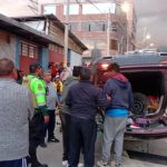 Driver falls asleep and overturns van with six passengers in Huancayo