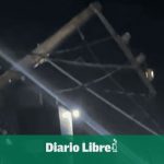 Edesur replaces knocked down posts in Villa Altagracia