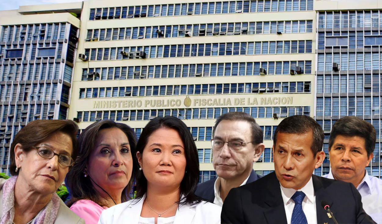 Emblematic cases that remain for 2026: Boluarte, Humala, Vizcarra, Castillo, Villarán, Keiko