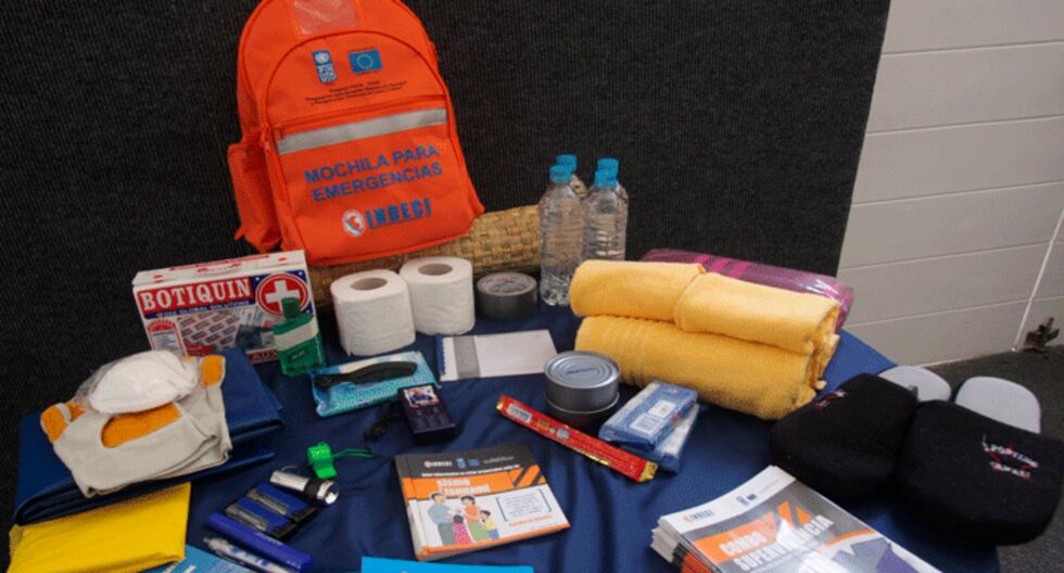 Emergency backpack: so you can prepare to face a strong earthquake