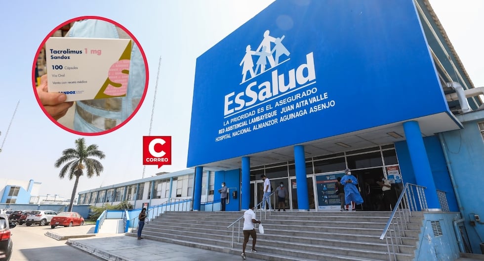 EsSalud confirms supply of Tacrolimus and distributes 129 thousand tablets to national hospitals