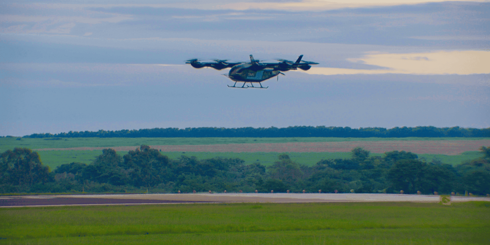 Eve, from Embraer, makes the first flight of the prototype "flying car"