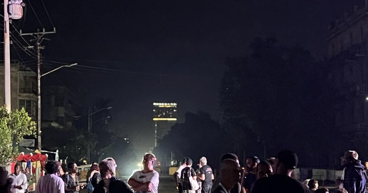 Even the Chaplin cinema went dark during a Festival screening
