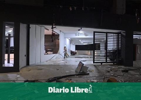 Explosion in apartment building in Villa Marina