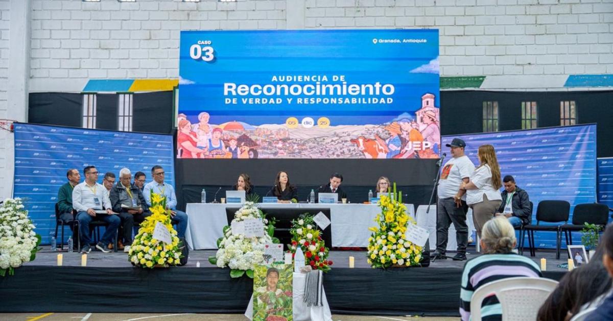 False positives: remains of four victims are delivered during hearing before the JEP in Antioquia