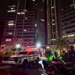 Fire devastated the 14th floor of a building in Las Palmas: One dog died and six injured in mass evacuation