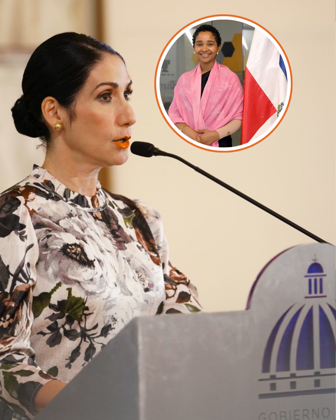 First lady follows up on the case of the young woman with breast cancer Orquidea Kelly