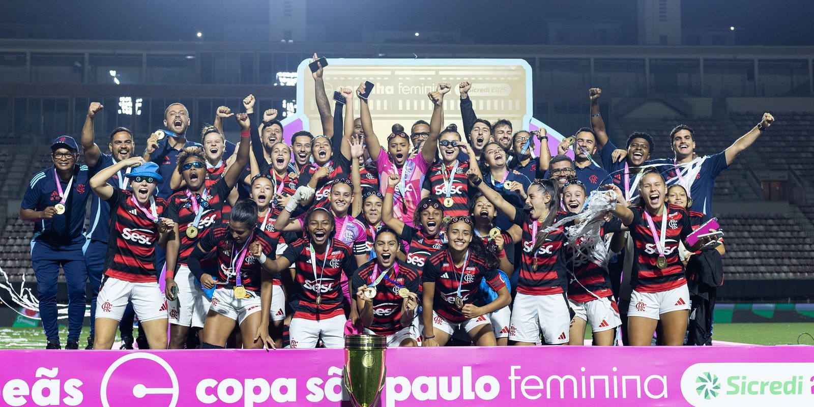 Flamengo beats Grêmio and wins Women's Cup