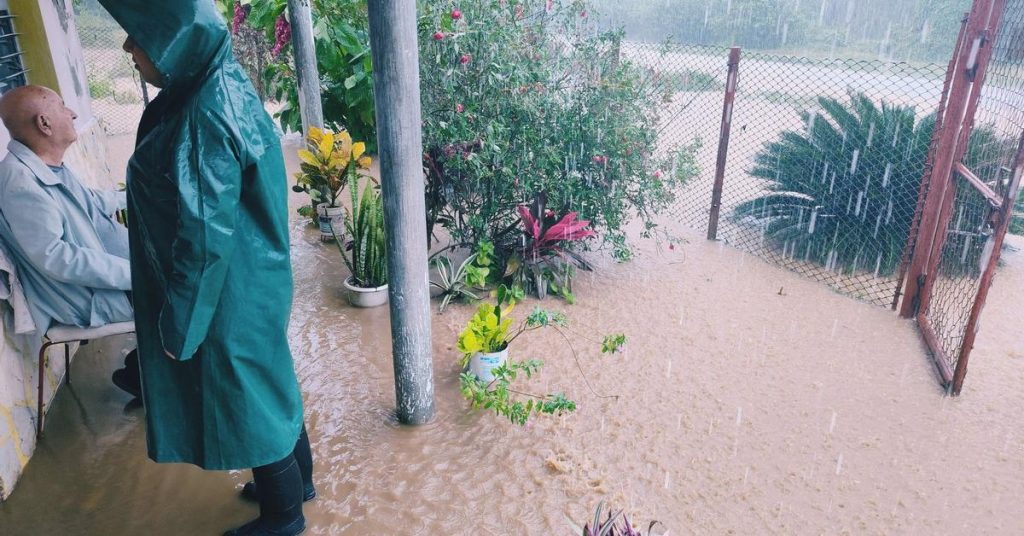 Floods in Villa Clara affect Sagua la Grande and Cifuentes