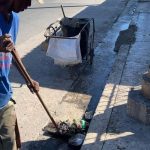 For their daily fight against garbage, Havana's street sweepers earn about ten dollars a month