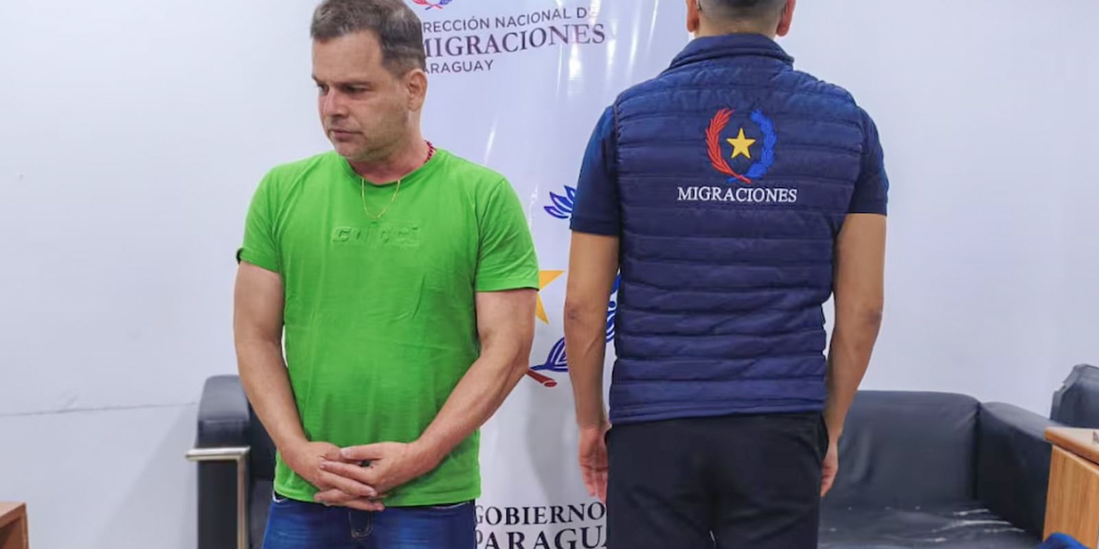 Former PRF director took pitbull and bags of food on the run to Paraguay