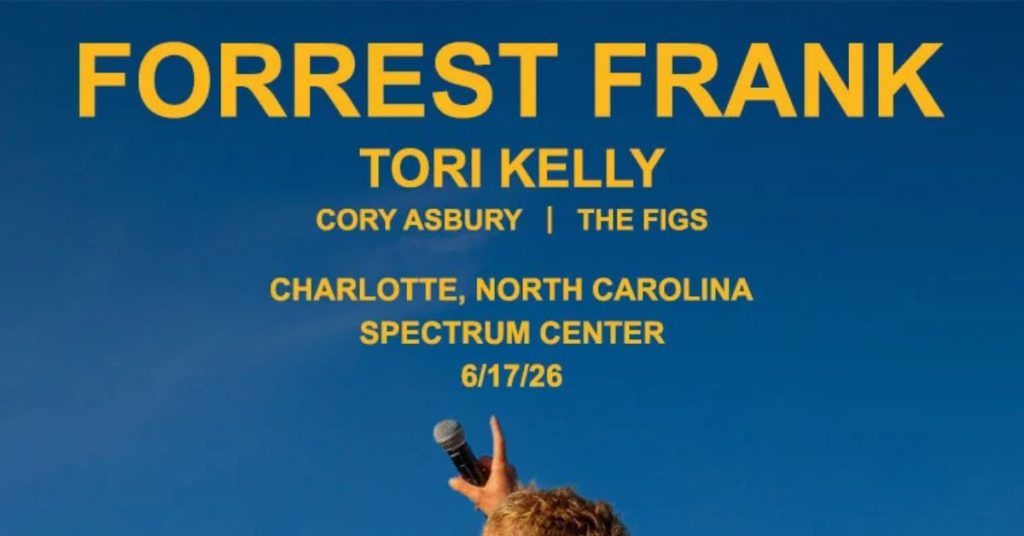 Forrest Frank Tour 2026: Forrest Frank Announces 'The Jesus Generation Tour' for Summer 2026