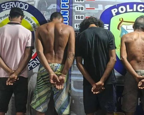 Four men accused of raping a child arrested