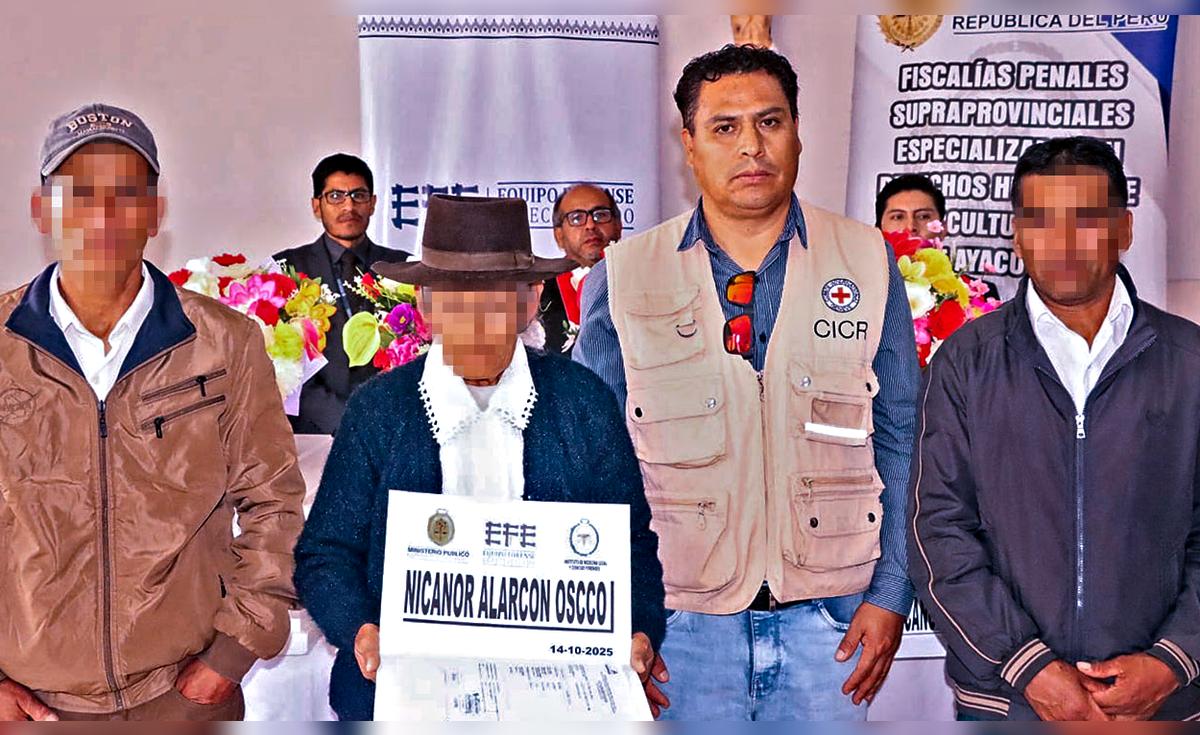 Four victims of terrorists and soldiers during political violence were handed over to their families