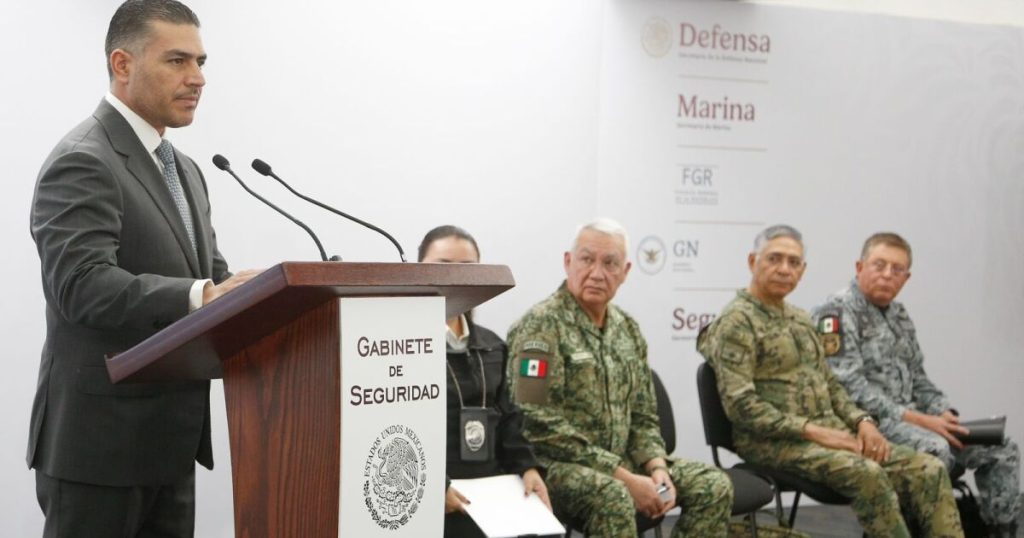 García Harfuch denies the extortion relationship between “El Limones” and the CATEM