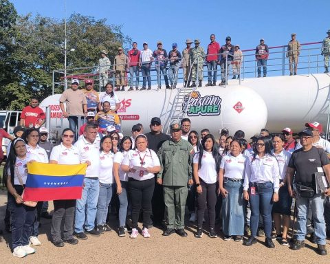 Gas workers in Apure raise their voices against Trump's piracy