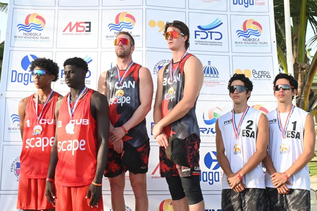 Gómez and Veranes second in the final of the NORCECA beach volleyball circuit