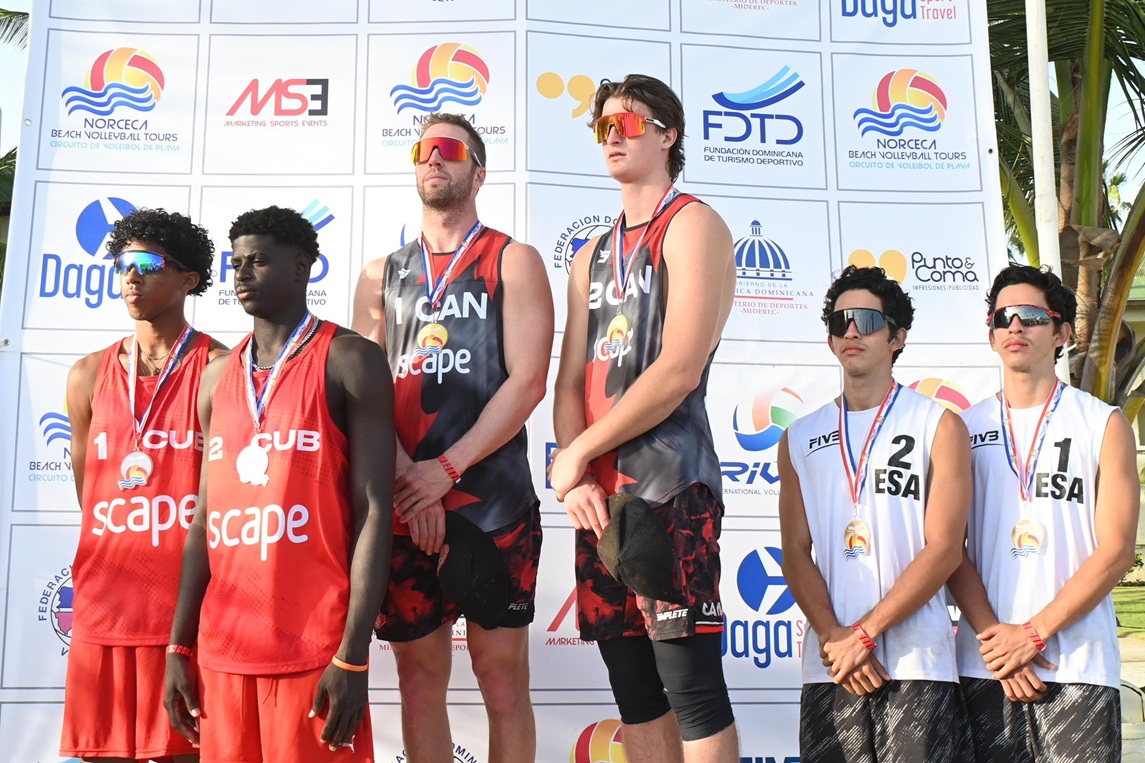 Gómez and Veranes second in the final of the NORCECA beach volleyball circuit