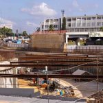 Great movement in the construction of the Luperón tunnel