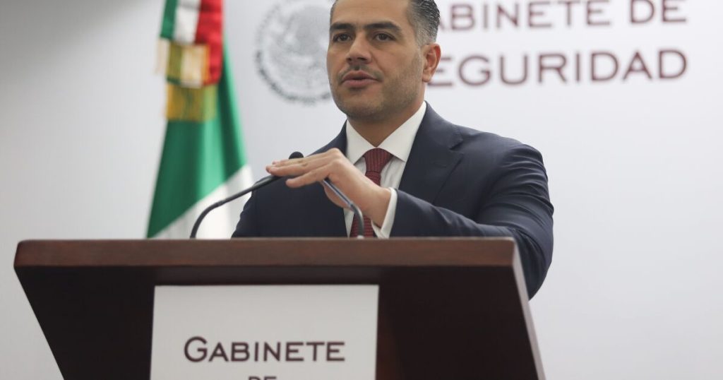 Harfuch: coordination with the FGR will improve with Godoy