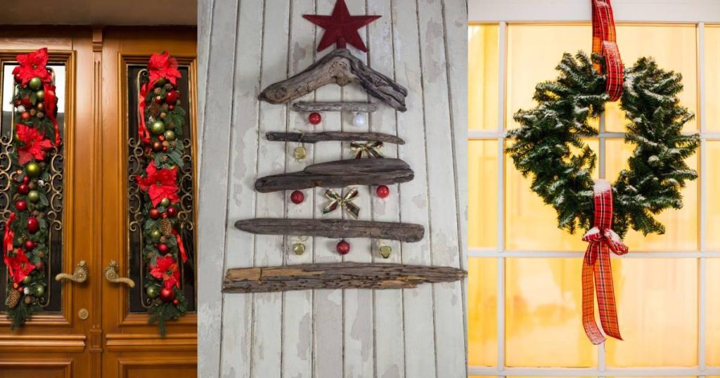 How to decorate a Christmas door? 10 inspiration ideas