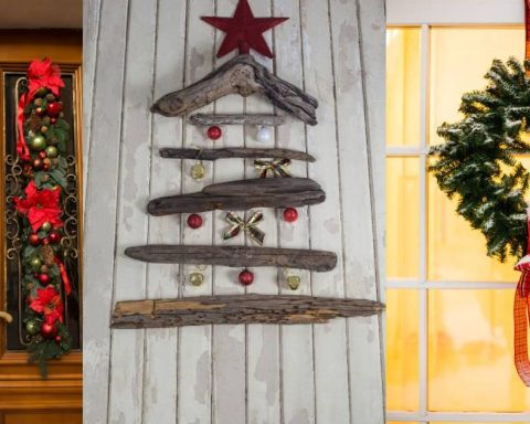 How to decorate a Christmas door? 10 inspiration ideas