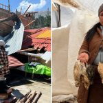 Huancayo: Collapsed roofs and dead animals leave unusual winds