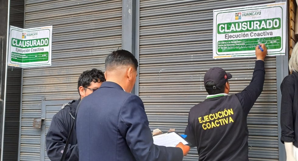 Huancayo: Five stores close for failing to comply with safety regulations