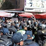 Huancayo: With anger and pushing, merchants take over Jirón Cajamarca and the fair is relocated (Video)