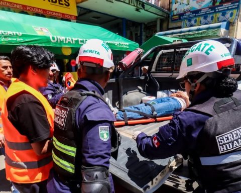 Huancayo: urban fire drill leaves more than 1,500 people affected