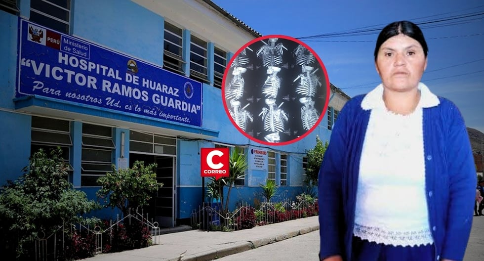 Huaraz: mother in critical condition with iron embedded near her heart will be evacuated to Lima