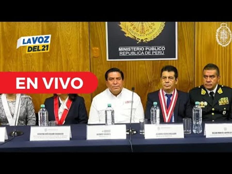 INTIMIDATION REJECTED: Prosecutor's Office speaks out on extortion threats to Lima Norte prosecutor