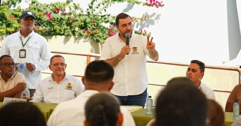 It's official! Rehabilitation works have already begun on the La Línea road that connects Santa Rosa, Villanueva and San Estani