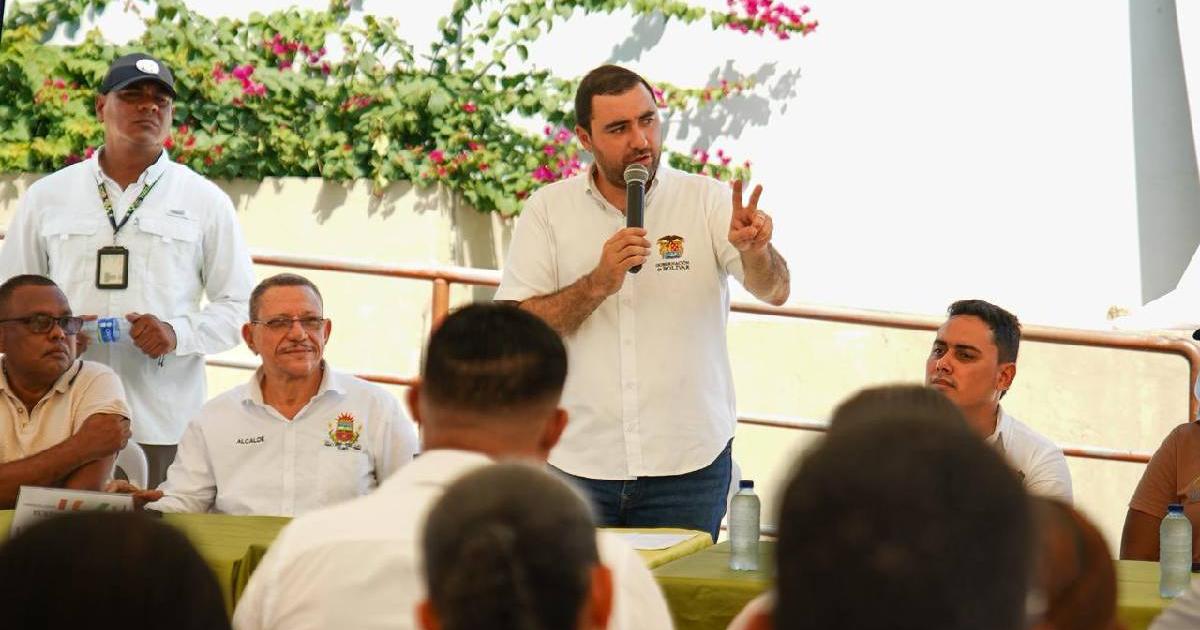 It's official! Rehabilitation works have already begun on the La Línea road that connects Santa Rosa, Villanueva and San Estani