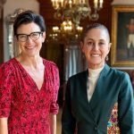 Jane Fraser meets with Sheinbaum after approval of the sale of Banamex